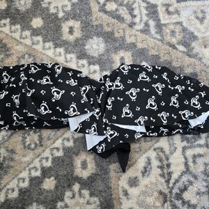 Hot Topic Xxl New‎ Bikini Top Music Note Black White